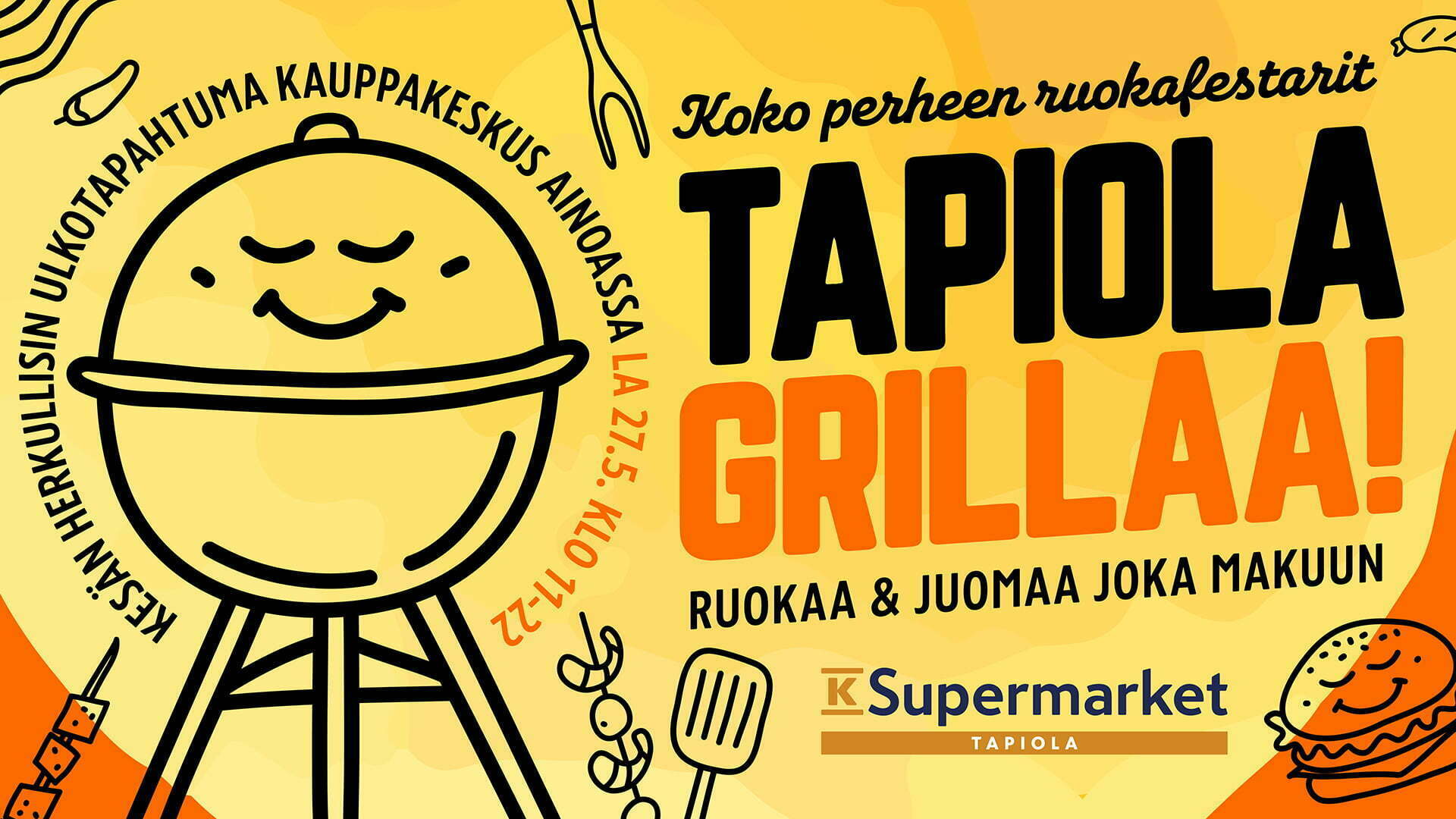Tapiola Grillaa! KSupermarket Tapiola