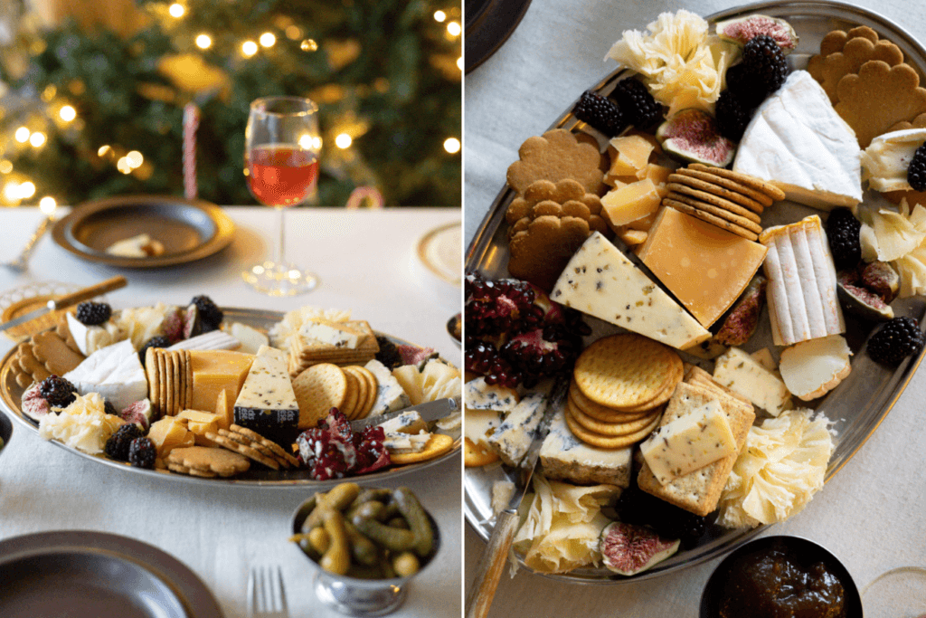 juustolautanen viikunoilla ja pipareilla